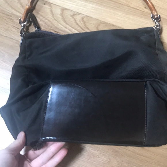 GUCCI vintage purse with bamboo handle - Picture 8 of 13